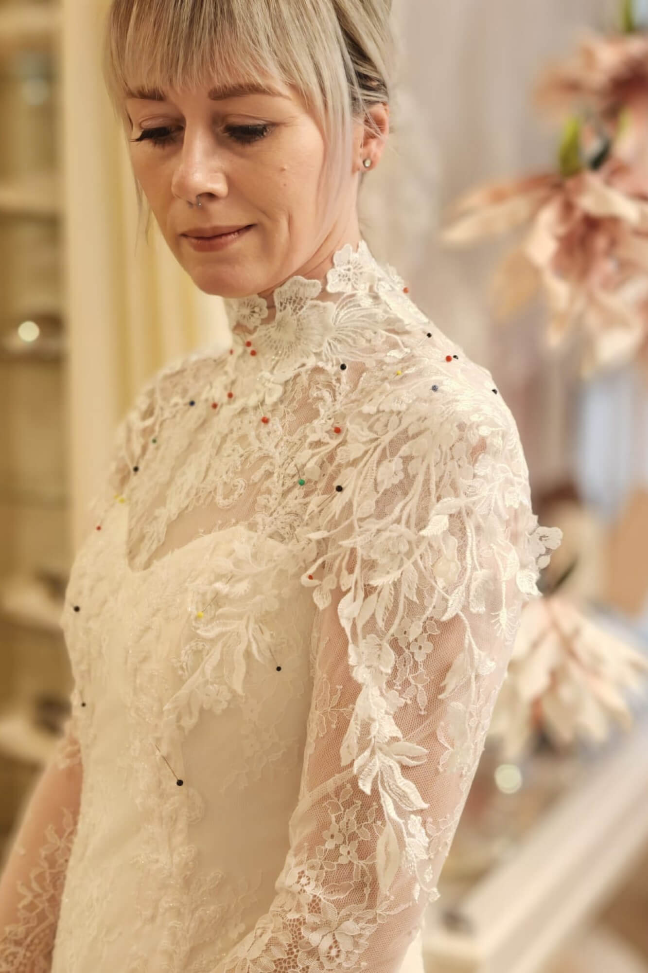 Abstecken Maßschneiderei